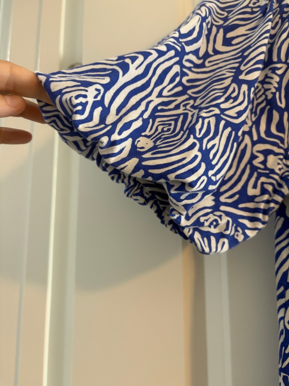Lilly Pulitzer size S Rosen t-shirt dress.  Color: Martinique Blue Zee Bebe - Picture 2 of 5